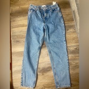 Zara mom jeans